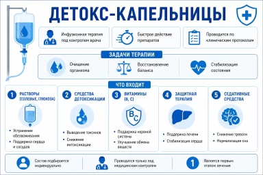 Капельница от наркотиков на дому в Перми