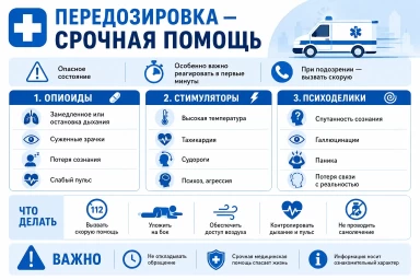Помощь при передозировке в Перми