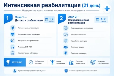 Реабилитация за 21 день в Перми